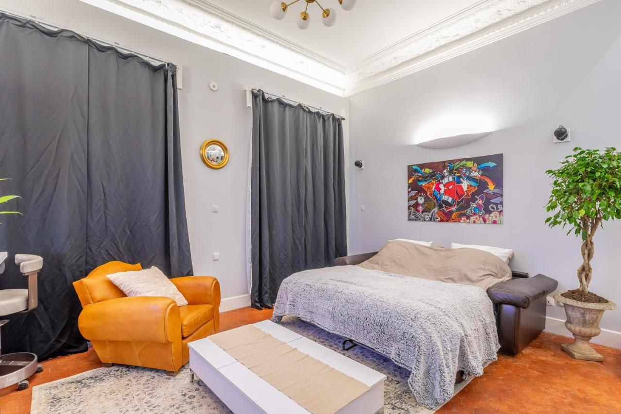 Nouvel Appartement De Caractere Et Climatise A La Joliette Марсель Экстерьер фото
