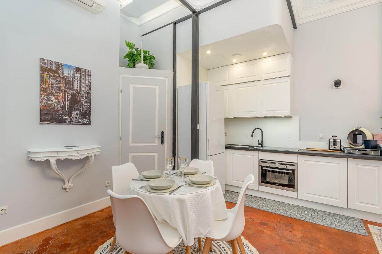 Nouvel Appartement De Caractere Et Climatise A La Joliette Марсель Экстерьер фото